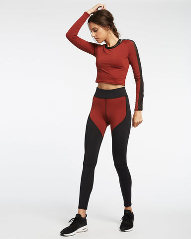 Cadence Legging - Burnt Sienna