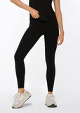 No Ride Booty Pocket Full Length Legging Black