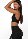 Reflective Night Cat Sports Bra