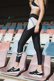 Viper 7/8 Legging - Black Stripe