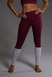 Street Legging - Burgundy Combo