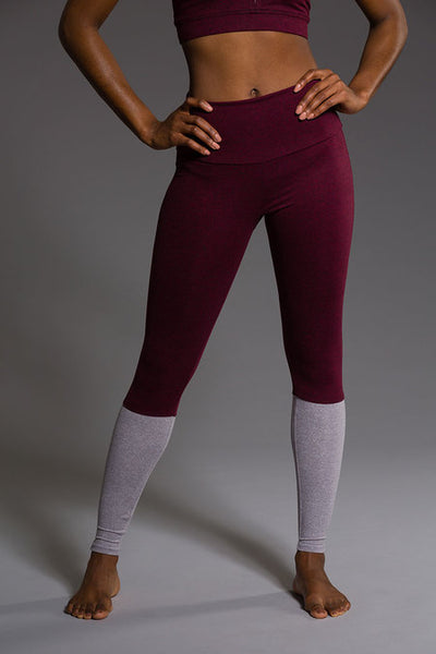 Street Legging - Burgundy Combo