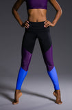 High Rise Track Legging - Dhalia