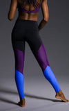 High Rise Track Legging - Dhalia