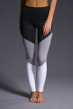 High Rise Track Legging - Slate Gray