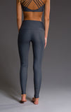 High Rise Legging - Slate Grey Geo