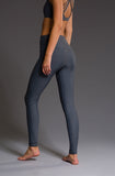 High Rise Legging - Slate Grey Geo