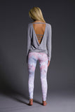 High Rise Graphic Legging - Delicate