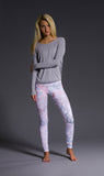 High Rise Graphic Legging - Delicate