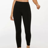 Hi-Fold Lotus Ankle Biter Leggings Black