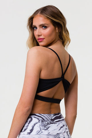 Bow Bra Black