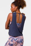 Cut Out Tank Ombre Blue