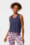 Cut Out Tank Ombre Blue