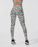 Verve Leopard Legging Ivory