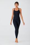 Warrior Leotard - Black Rib