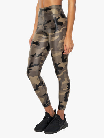 Lustrous High Rise Legging Camo