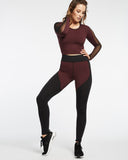 Cadence Legging - Mulberry