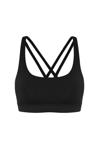 Prana Flow Sports Bra - Black