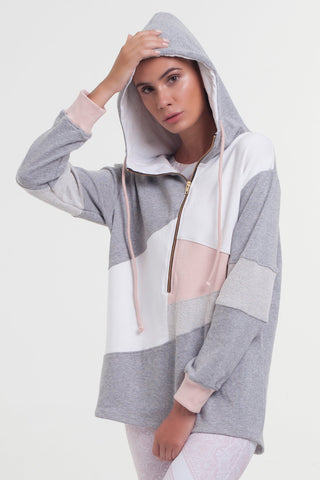 Spark Hoodie - Grey Blush