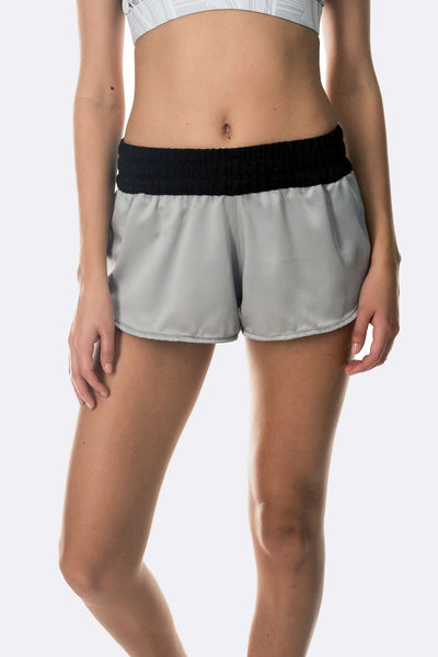 Electric Silky Shorts - Grey