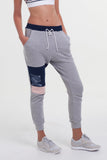 Hustle Sweat Pants - Grey Navy