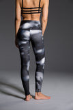 High Rise Graphic Legging - Feathered