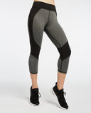 Impulse Crop Legging - Gray