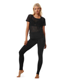 Bring It Mesh Tee - Black