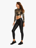 Luca Infinity Crop Top Camo