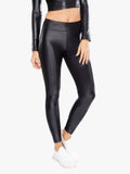 Lustrous High Rise Legging Black