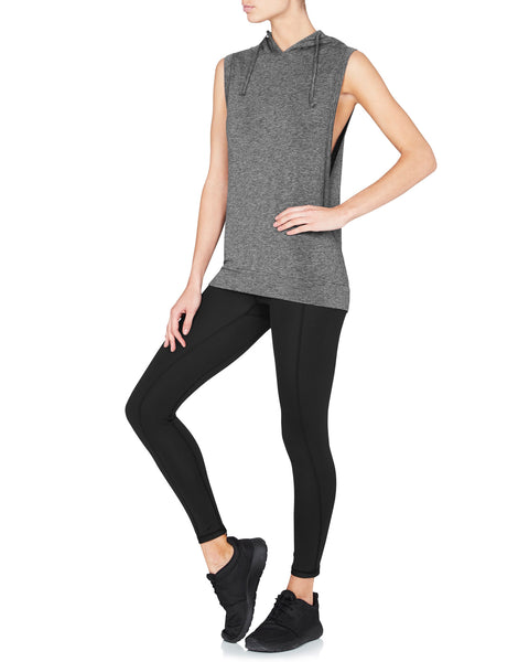 Nicolette Muscle Tank - Heather Grey