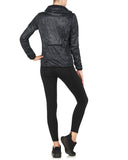 Shay Running Jacket Black Python