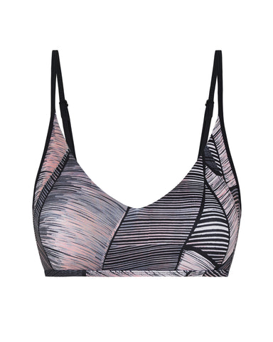 Mia Bralette Midnight Palm