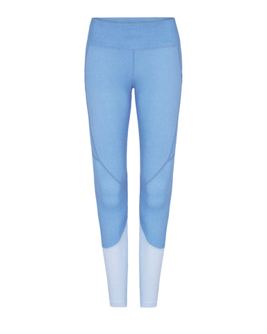 Riley 7/8 Compression Tight - Pacific Herringbone