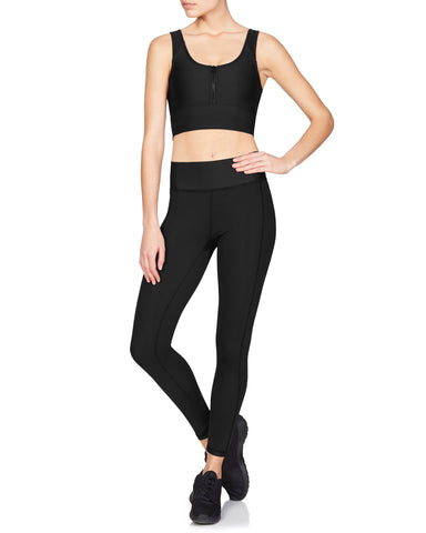 Zanna 7/8 Compression Tight - Supplex Black