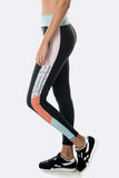 Blaze Legging - Black Blue Orange