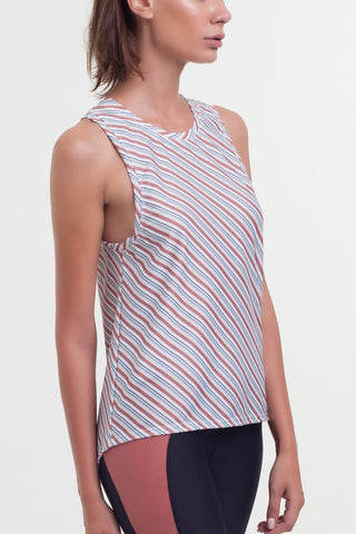 Series Tank - Dusty Stripe