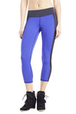 Stardust Crop Legging - Indigo / Black