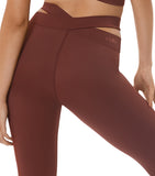 Evolution 3/4 Legging - Rust