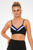 My Squardron Bralette - Black / Blue