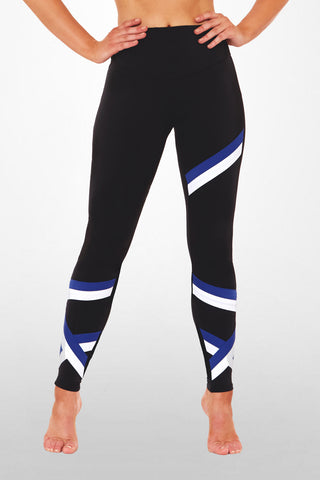 My Squardron Legging - Black / Blue