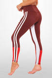 Supersonic Me 7/8 Legging - Burgundy