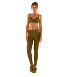 Leather Lust Legging - Olive