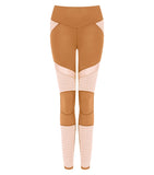 Fever Pitch Moto Legging - Tan