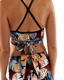 Jungle Fever Wrap Crop