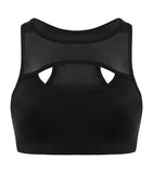 Peeka Boo Essential Crop - Black