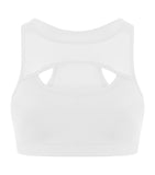 Peeka Boo Essential Crop - White