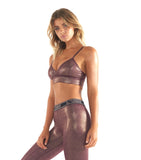 All That Glitters Bralette - Fig