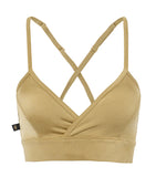 Shimmer Me Bralette - Gold