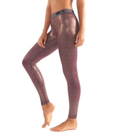 All That Glitters Legging - Fig